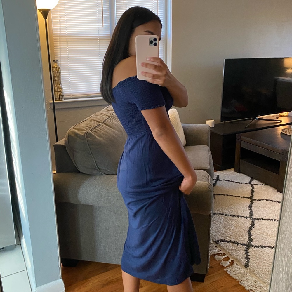 Off The Shoulder Maxi Dress